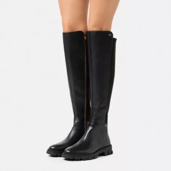 Michael Kors Shoes - MICHAEL KORS RIDLEY BLACK OVER THE KNEE BOOT